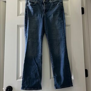 NYDJ - Women’s Dark Blue Straight-Leg Jeans